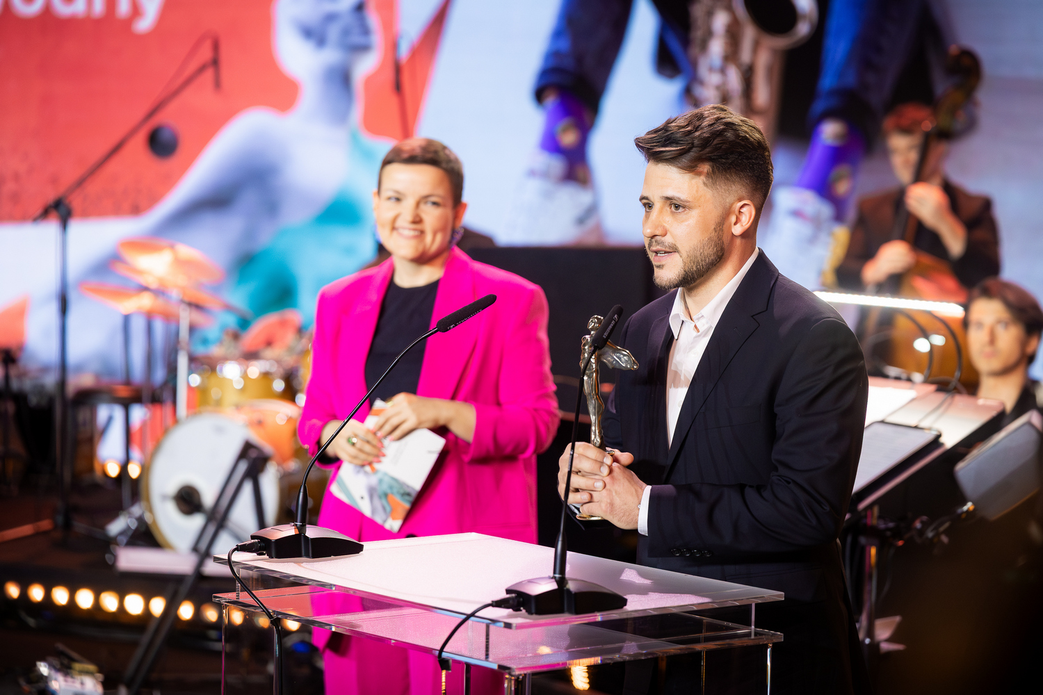 Pani Ministra Marta Cienkowska - Podsekretarz Stanu w Ministerstwie Kultury I Dziedzictwa Narodowego, Szymon Zawodny, foto: Wojtek Dobrogojski