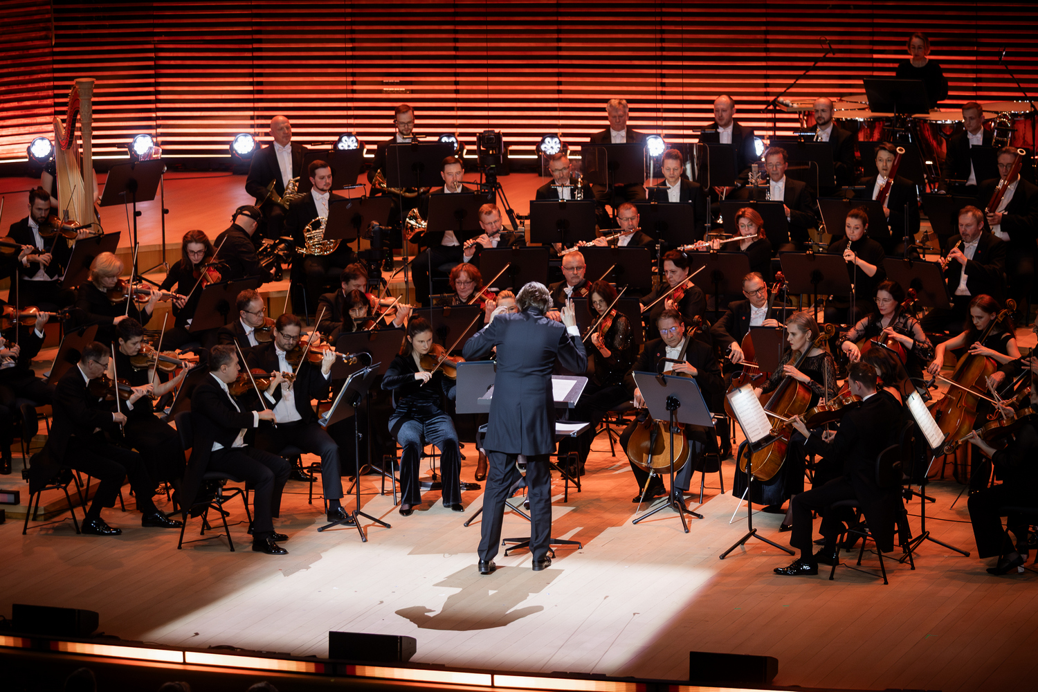 Michał Nesterowicz, orkiestra NOSPR, foto: Wojtek Dobrogojski